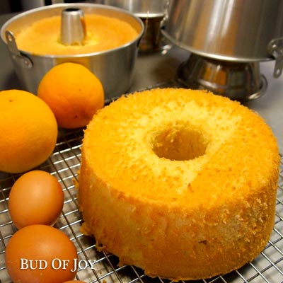 Organic Orange Chiffons and Butter Cakes
