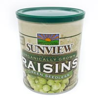 Organic Green Raisins