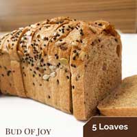 Organic 100% Wholemeal Bread (3 Seed) (5x)