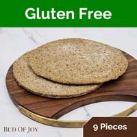 TheRoundOne Organic Gluten-Free Pizza Base (Vegan, Gluten-Free, Gum-Free) (9pc)